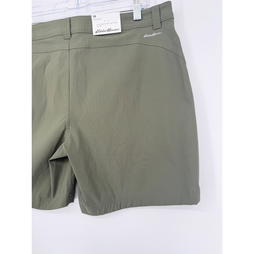 Eddie Bauer Womens Rainer Shorts 14 Gorpcore Outdoor Hiking Trails Camping - Picture 4 of 12